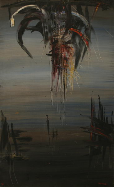 Destiny IX (1964) | Oil on Canvas | 130 x 80 cm