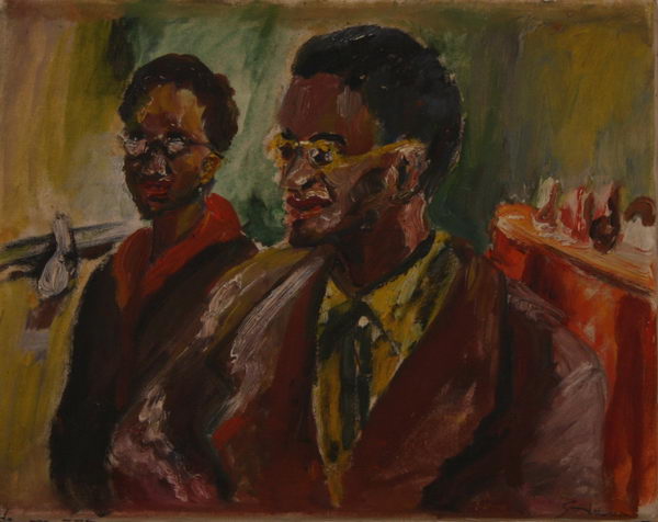 Two Black Youths (1944) | Oil on Canvas | 35 x 44 cm